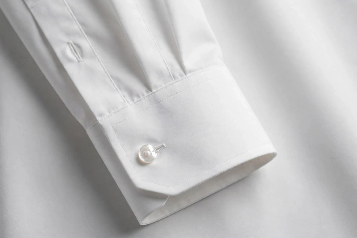 White dress shirt — cuff detail
