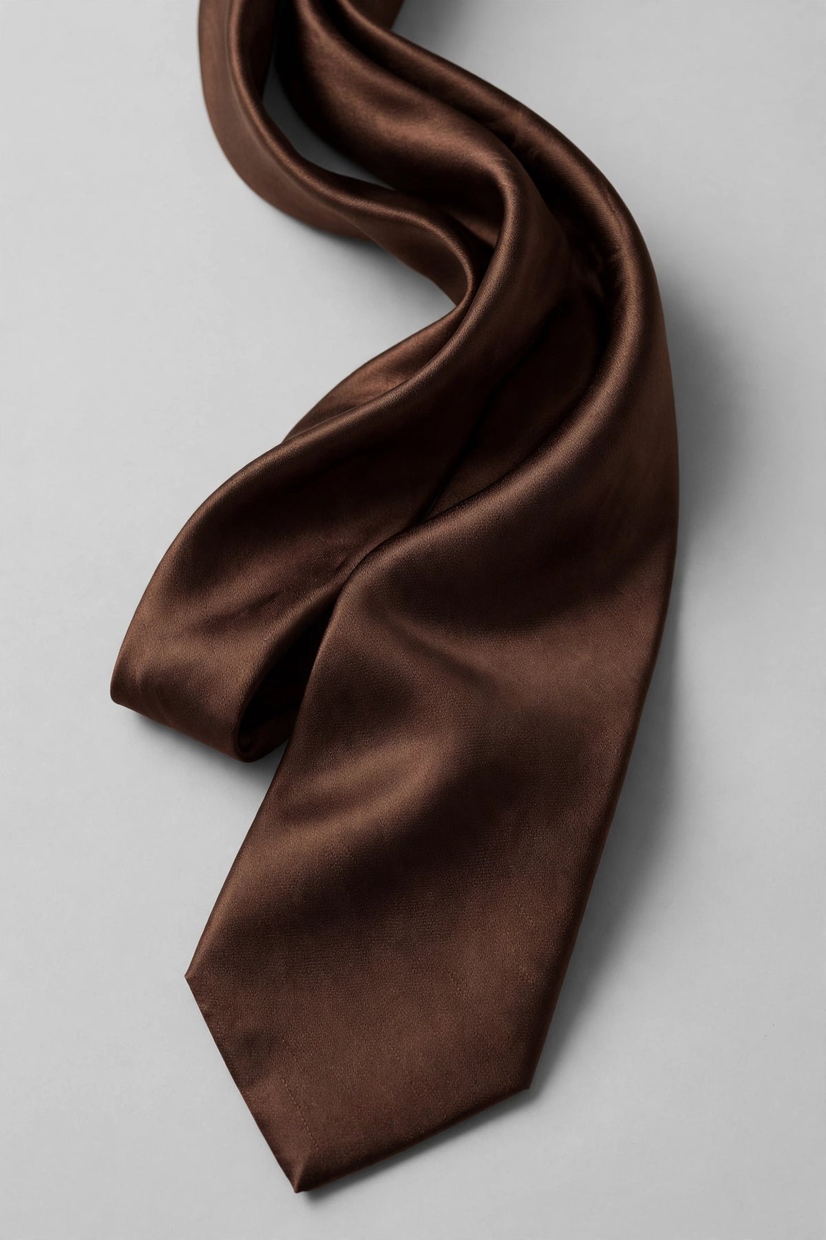 Chocolate Brown necktie